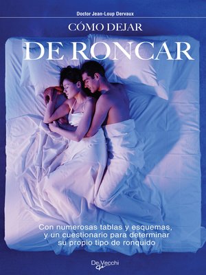 cover image of Cómo dejar de roncar